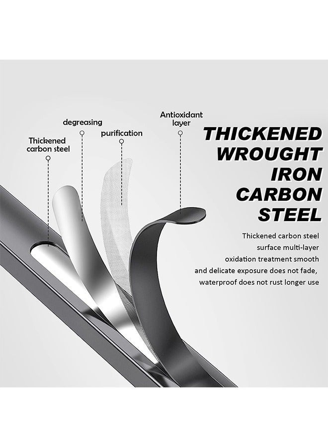 POWER Indoor stainless steel clothes drying rack foldable floor rack widened balcony simple wing-shaped large clothes drying rack - Image 4